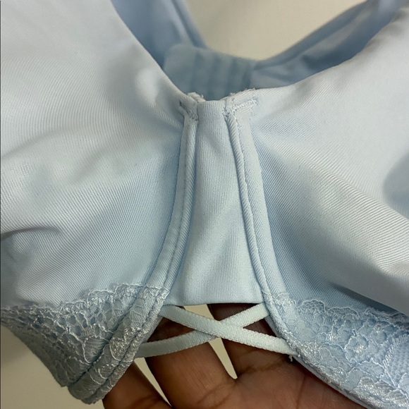 Vanity Fair Light Blue Lace Bra in Sz 40DD - Picture 11 of 11